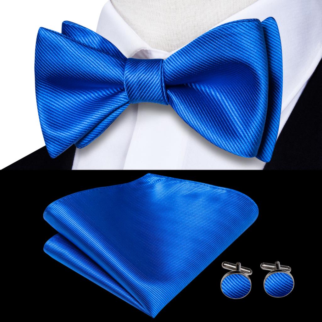 Jacquard Silk Self Bow Tie