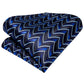 Navy Blue Novelty Tie Set