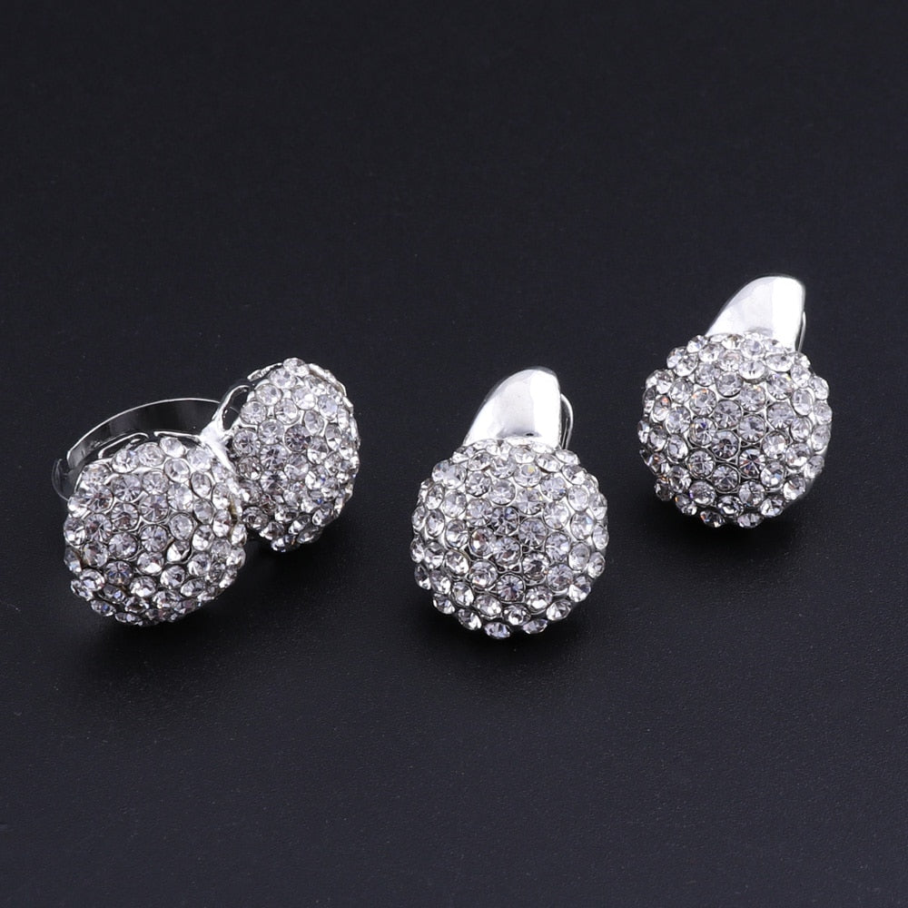 Gold Silver Plated Bridal Jewelry Sets