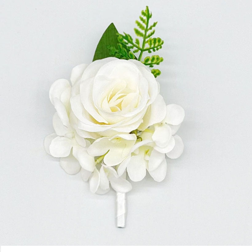 Artificial Natural Rose Wedding Bouquet