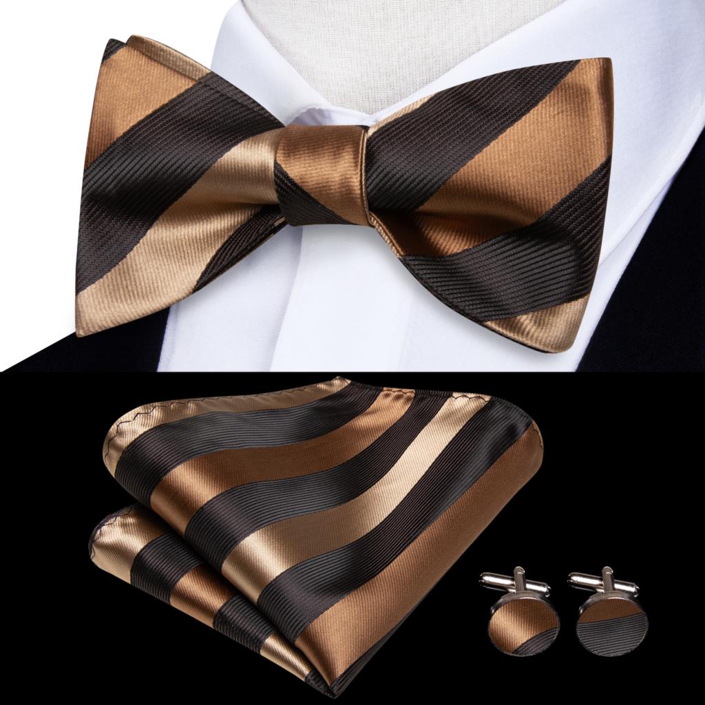 Jacquard Silk Self Bow Tie