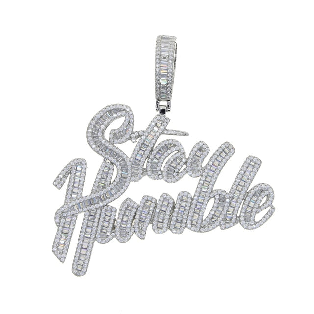 Pendant Stay Humble Necklace