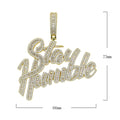Pendant Stay Humble Necklace