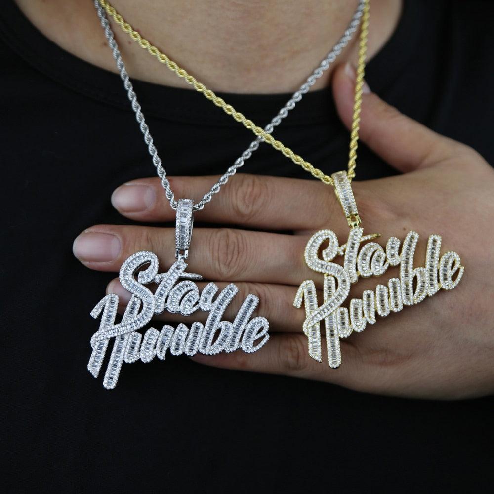 Pendant Stay Humble Necklace