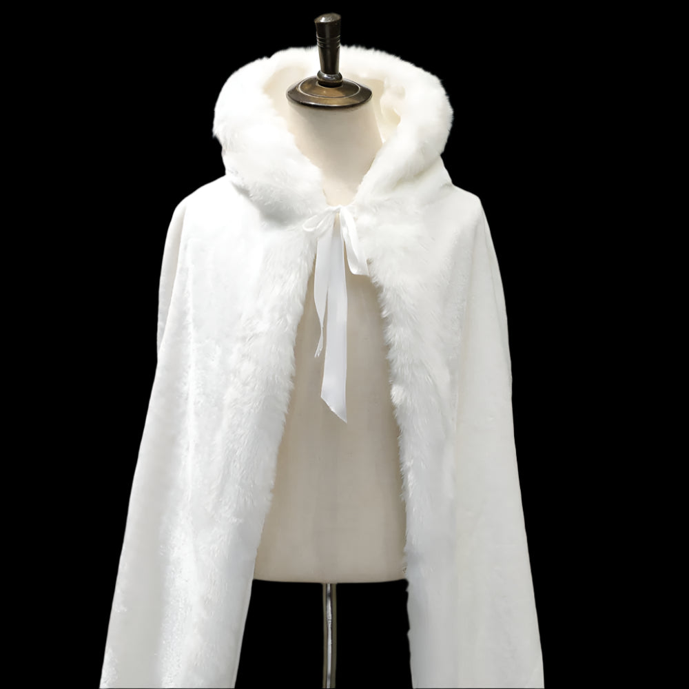 Wedding Capes Bridal Wrap front 