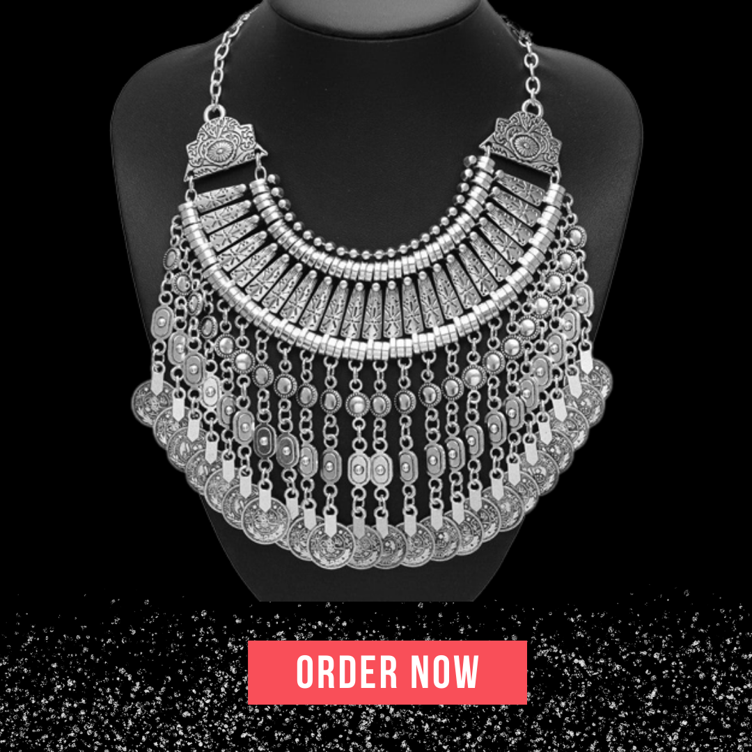 Multilayer Maxi Boho Statement Necklaces