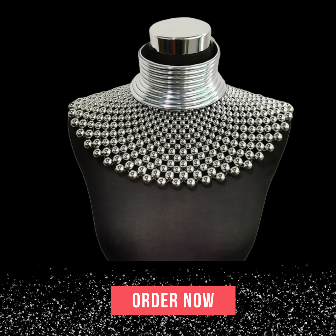 Beaded Statement Necklace