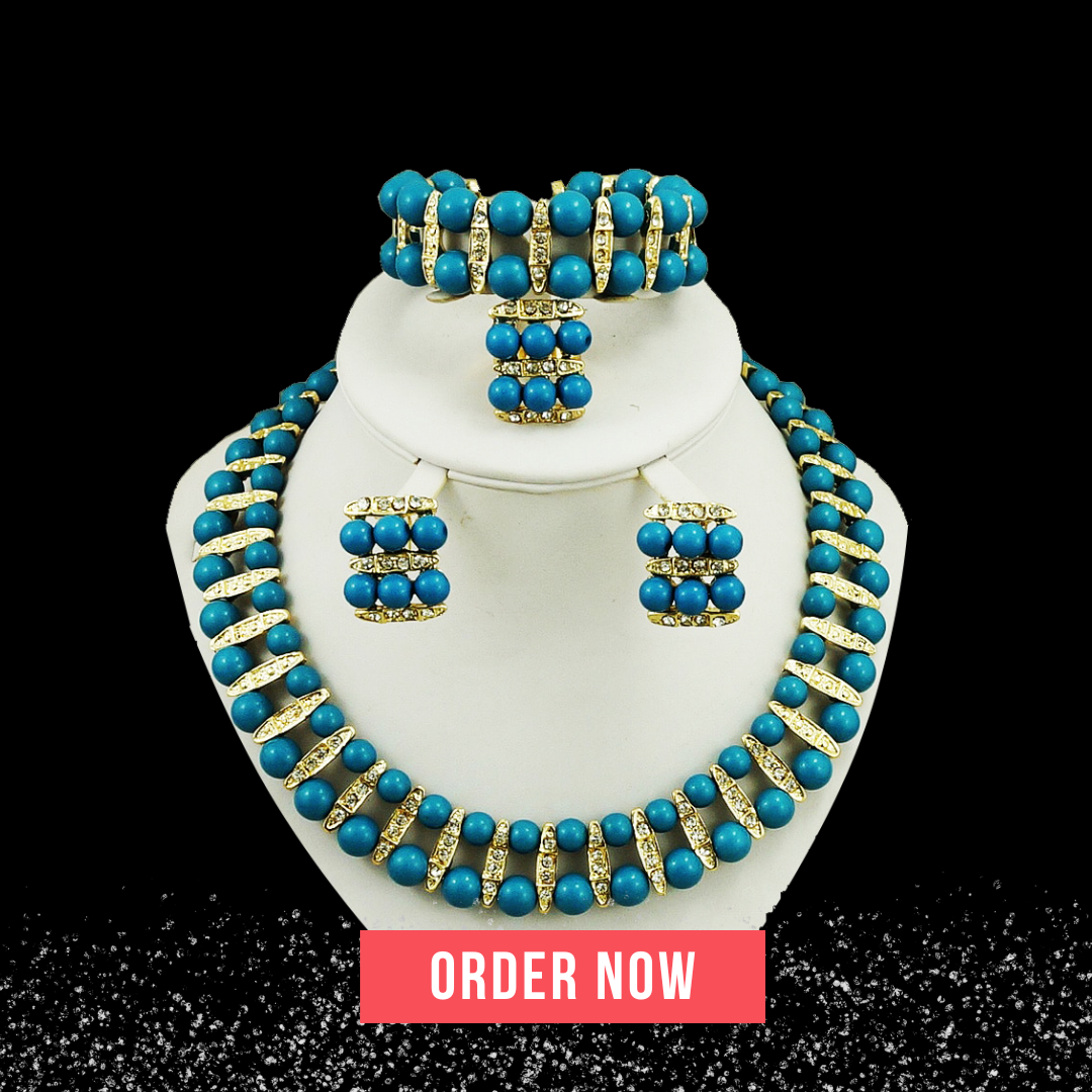 Colour Pearl Jewelry Set