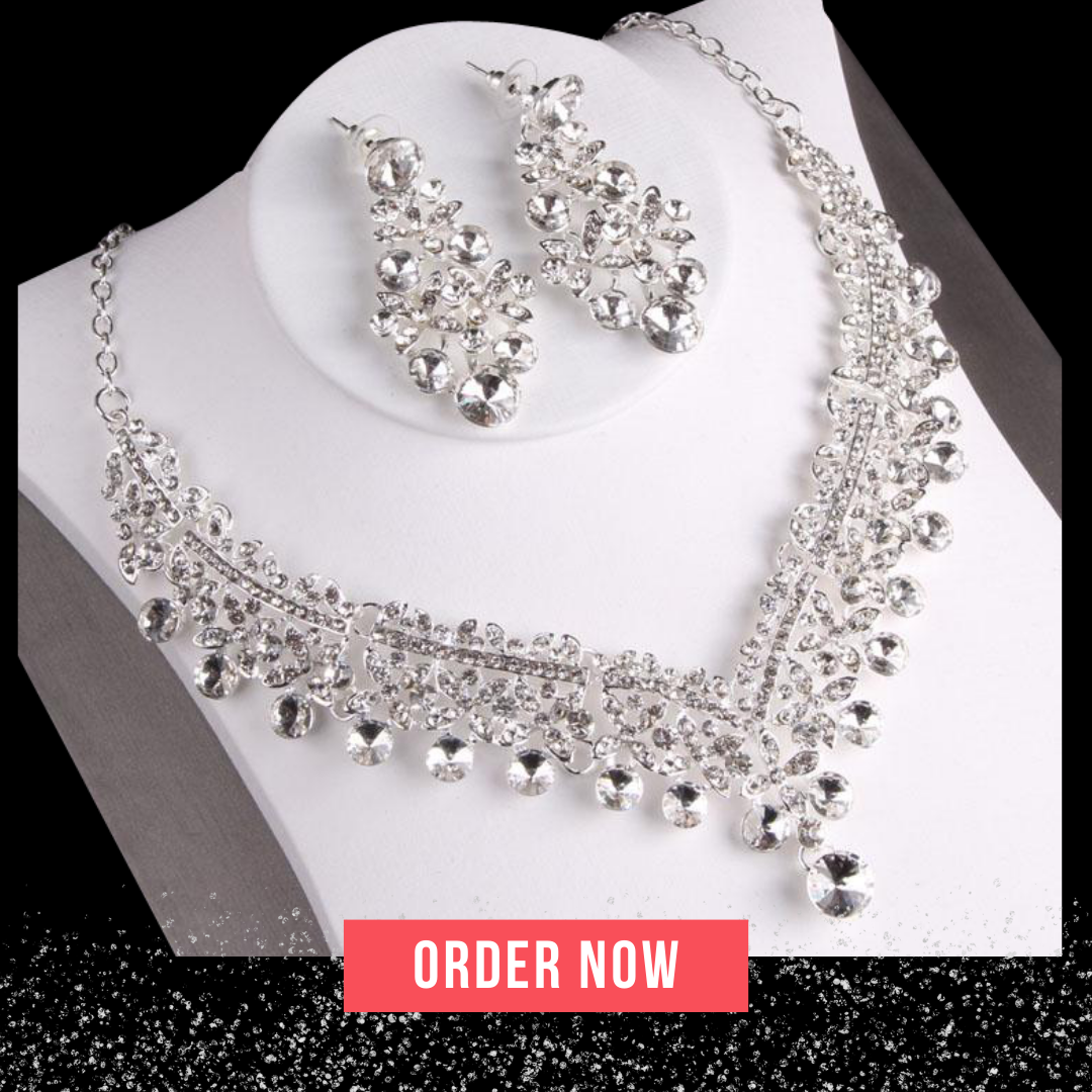 Crystal Beads Bridal Jewelry Sets