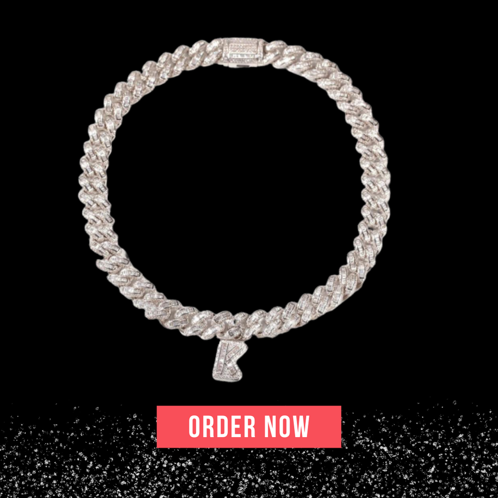 Initial Necklace Stainless Steel