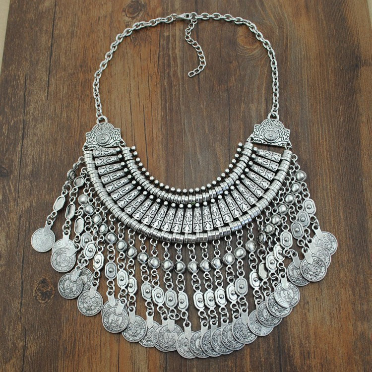 Multilayer Maxi Boho Statement Necklaces