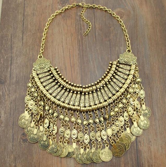 Multilayer Maxi Boho Statement Necklaces