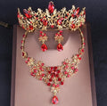 Vintage Gold RedJewelry Sets