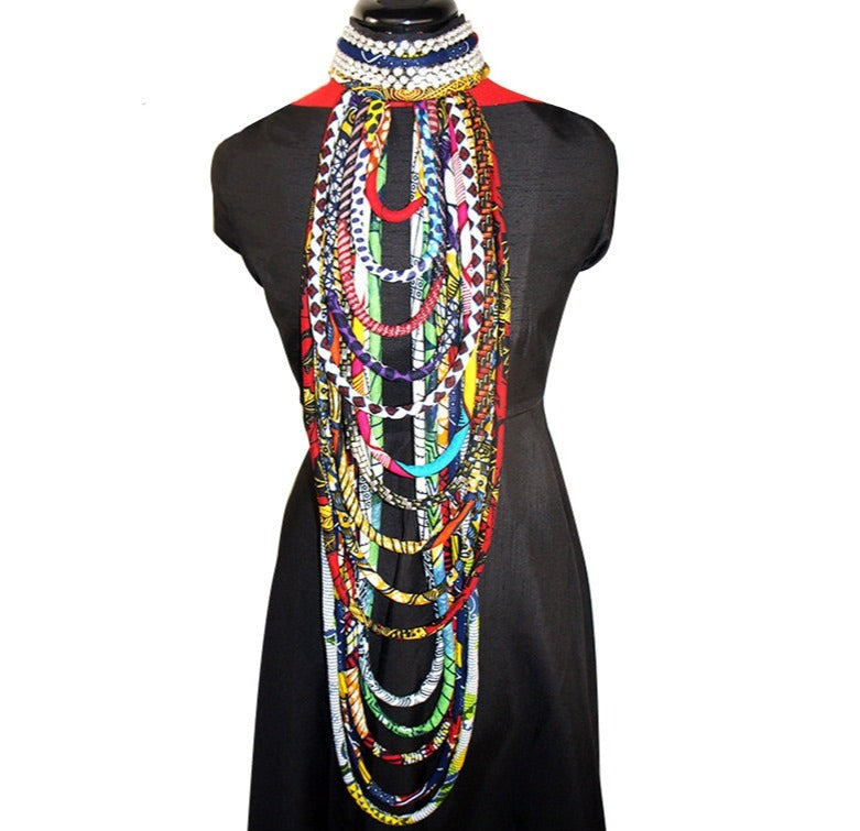 Colorful Necklace Shawl