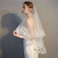 Two-Layer Short Wedding Veil