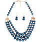 Crystal Necklace Earrings Sets