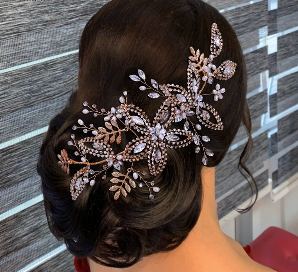 Jeweled Headband Diamond Headpiece