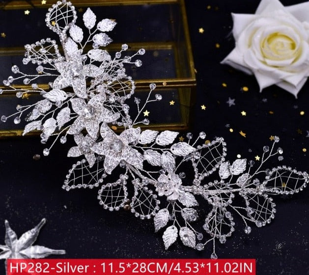 Jeweled Headband Diamond Headpiece