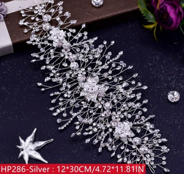 Jeweled Headband Diamond Headpiece