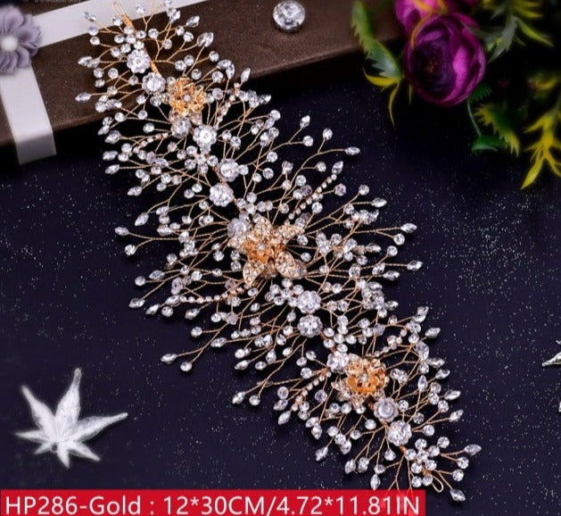 Jeweled Headband Diamond Headpiece