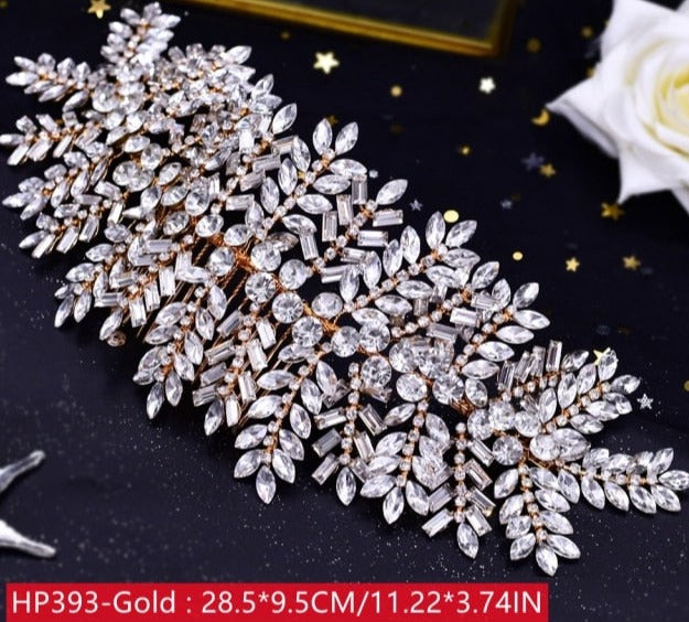 Jeweled Headband Diamond Headpiece