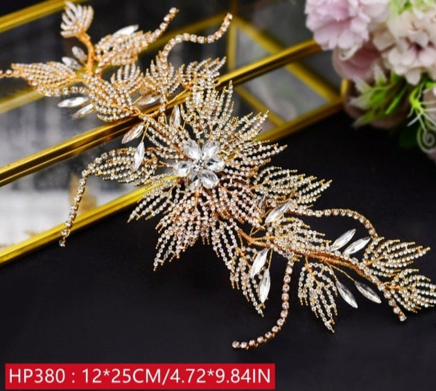 Jeweled Headband Diamond Headpiece