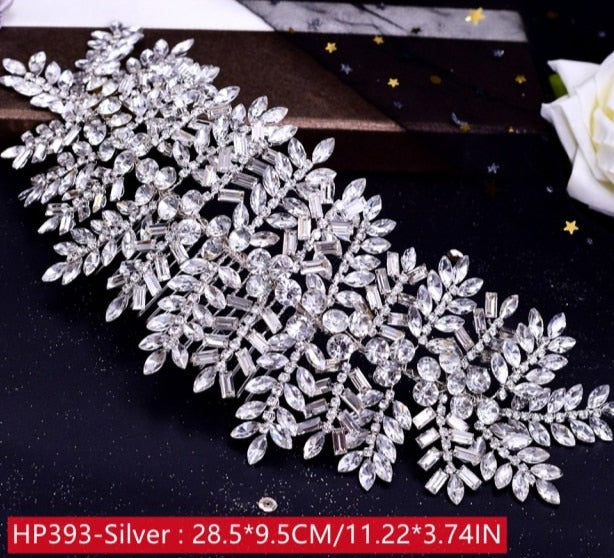 Jeweled Headband Diamond Headpiece