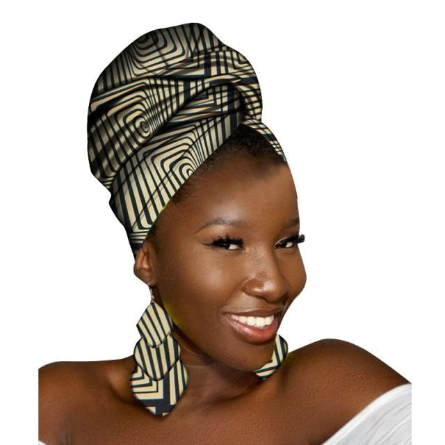 Scarf +2 earrings