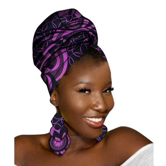 Scarf +2 earrings