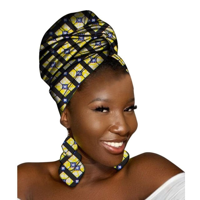 Scarf +2 earrings