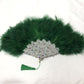 Feather Sequined HandFan