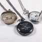 Best Man Gift Pocket Watch With Chain