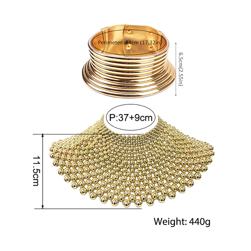 Beaded Statement Necklace