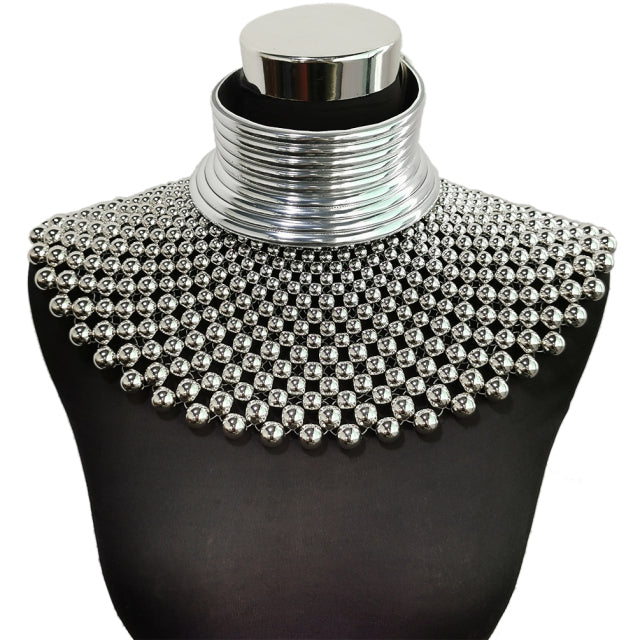 Beaded Statement Necklace