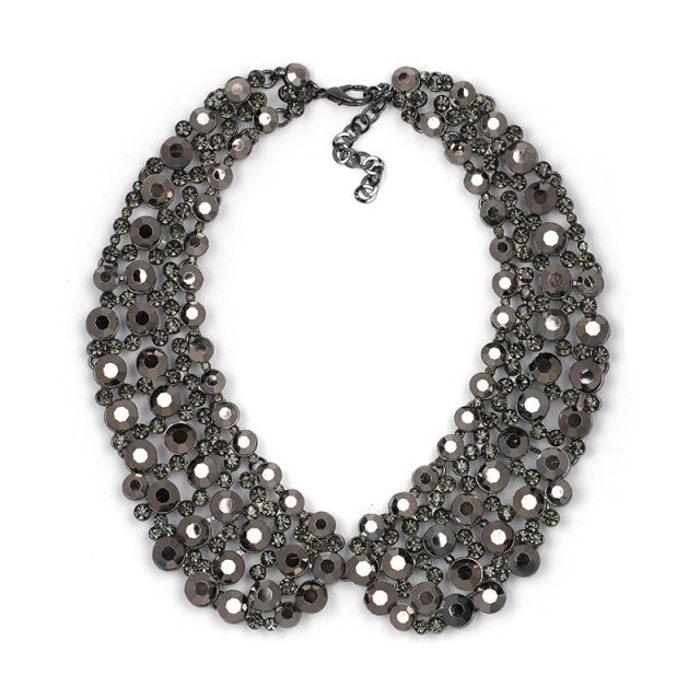 Crystal Collar-Style Necklace
